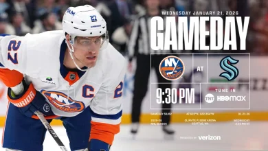 Game Preview: Islanders at Kraken