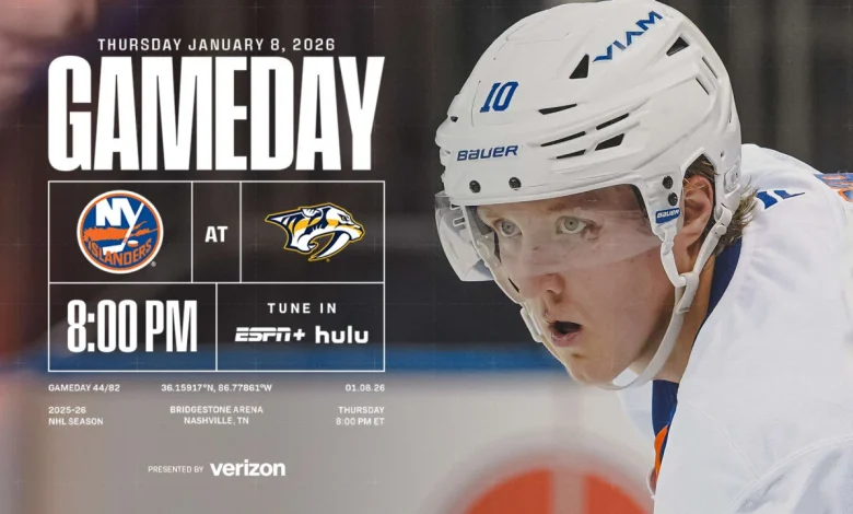 Game Preview: Islanders at Predators