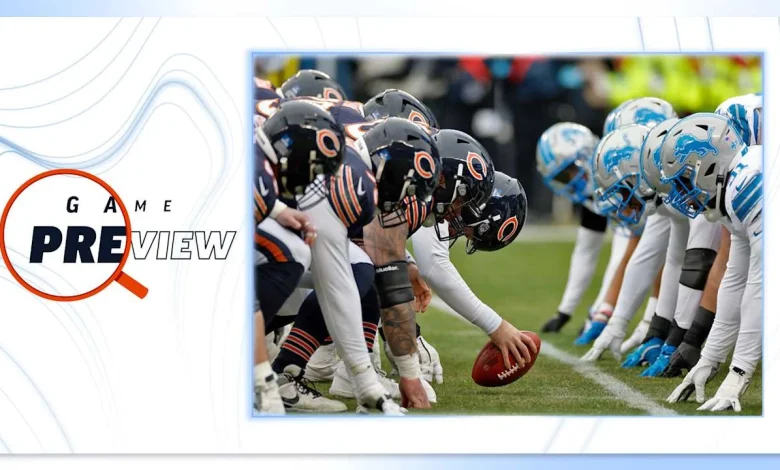 Game Preview: Lions vs. Bears