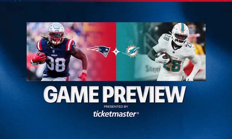 Game Preview: Patriots vs. Dolphins