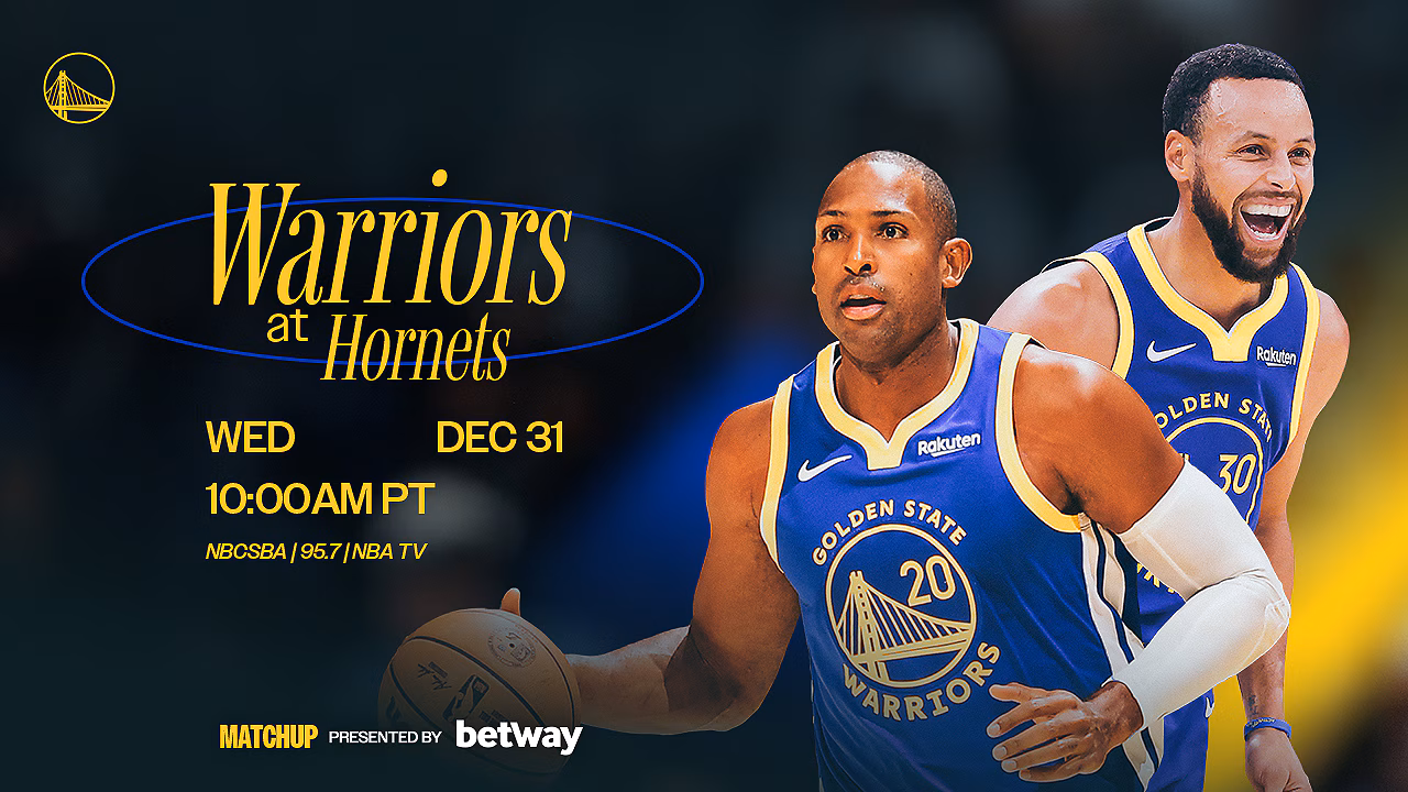 Game Preview: Warriors at Charlotte Hornets - 12/31/25 - NBA