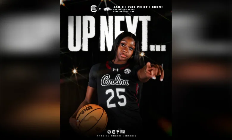 Gamecocks Take No. 3 Ranking to Arkansas Thursday