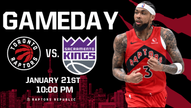 Gameday: Raptors @ Kings, January 21st