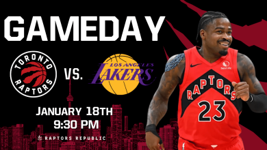 Gameday: Raptors @ Lakers, January 18