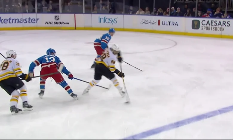 Geekie Gives Bruins Lead