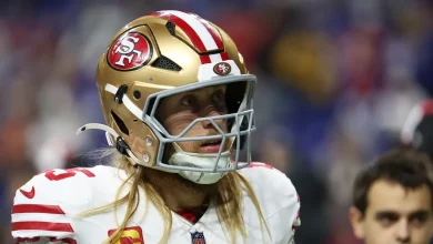 George Kittle injury update: 49ers tight end carted off in playoff game vs. Eagles
