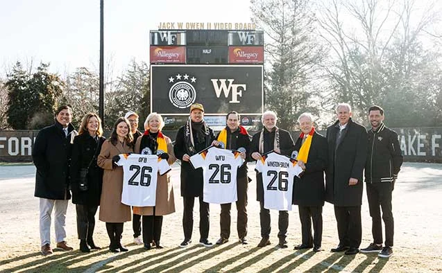 German National Team Selects Winston-Salem, Wake Forest University and The Graylyn Estate as Host Site for FIFA World Cup 2026™