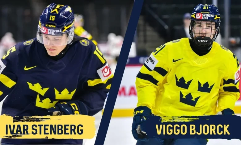 Get to know Ivar Stenberg and Viggo Björck, Sweden’s NHL Draft stars