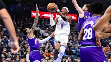 Gilgeous-Alexander scores 46 points as Thunder halt rare skid with OT win over Jazz