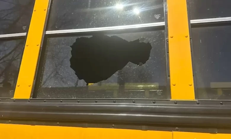 Girl left with fractured skull after rock thrown into school bus in Teaneck, NJ
