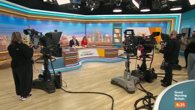 Good Morning Britain broadcasts from ITN for first time