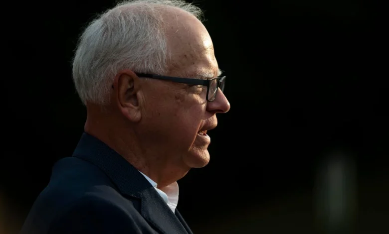 Gov. Tim Walz's turn from vice-presidential candidate to dropping out of 2026 governor's race