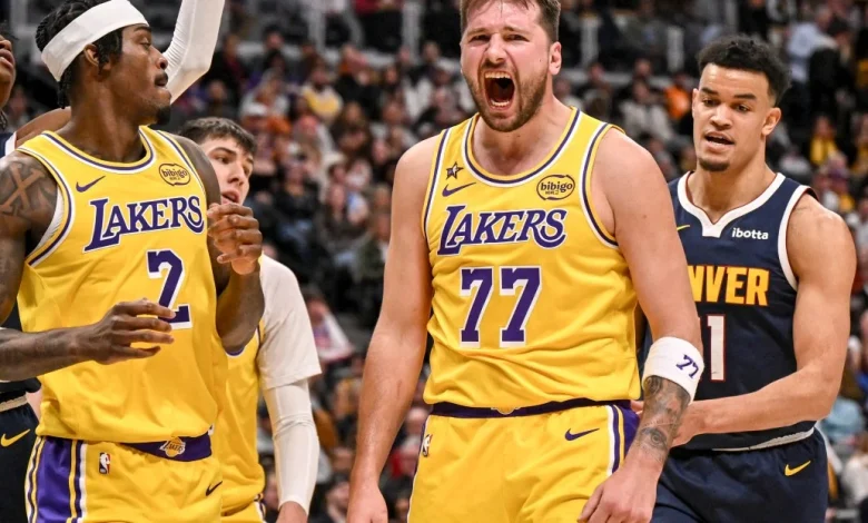 Grades for LeBron James, Luka Dončić in Lakers win vs. Nuggets