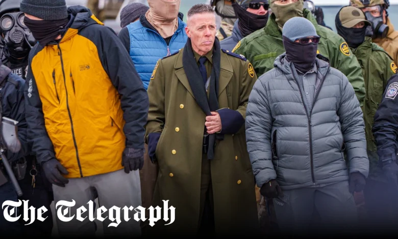 Gregory Bovino: Trump’s ‘Nazi cosplaying’ immigration enforcer