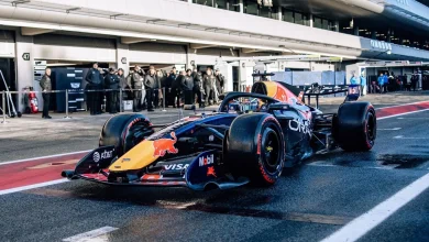 Hadjar crashes Red Bull’s new F1 car