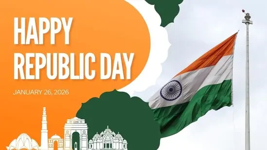 Happy Republic Day 2026: 100+ wishes, images, GIFs, status, patriotic greetings to share on January 26 with loved ones | Hindustan Times