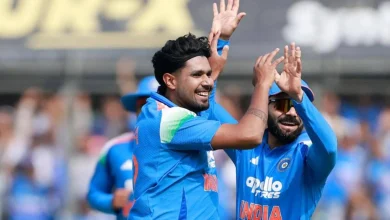 Harshit Rana traps Conway for 3rd time in a row