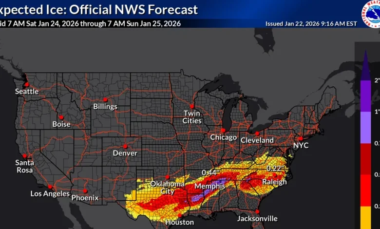 Has the winter storm shifted north? Models conflict going into weekend