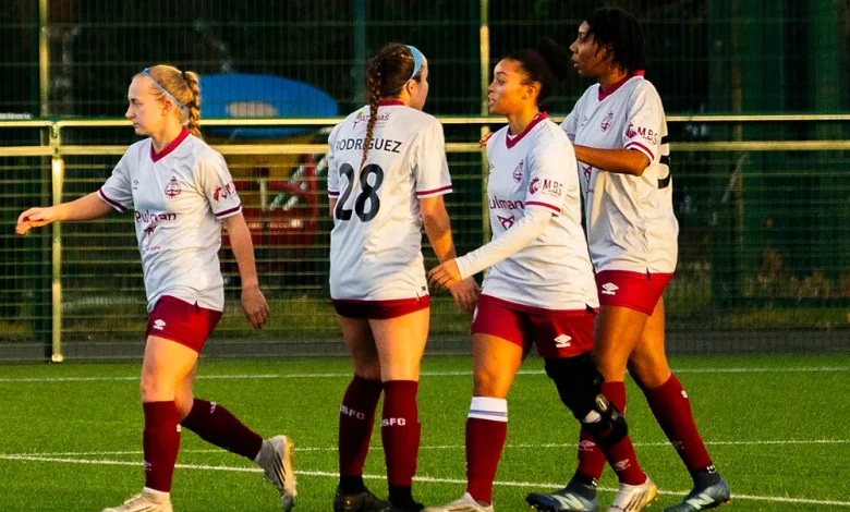 Hat-trick hero Bouggess beams after SSFC Women's Harrogate Town thrashing