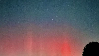 Heads up Monday night! Aurora may be visible in North Carolina