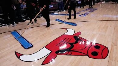 Heat-Bulls game at the United Center postponed due to condensation on the court