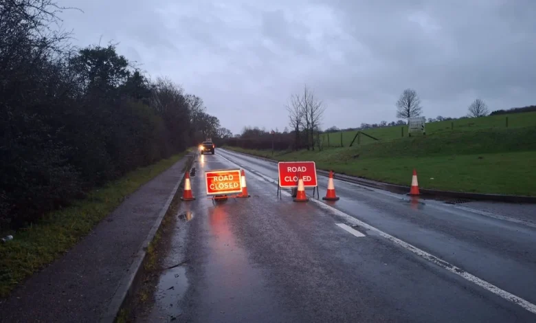 Heavy rains overnight have led to localised flooding - News