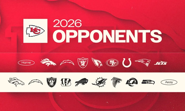 Here’s a Look at the Chiefs Opponents in 2026
