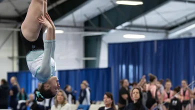 High bars, higher hopes: Young gymnasts tumble into the Gym 406 Mount Helena Open