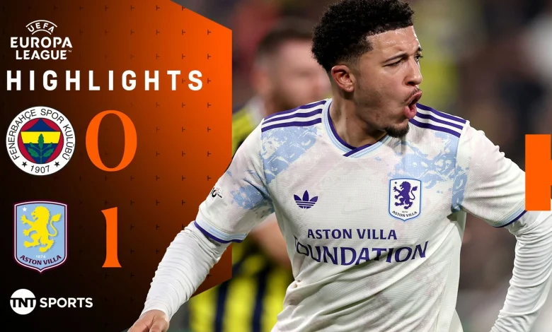 Highlights: Emery, Tielemans CLASH mars dogged Villa win in Fenerbahce