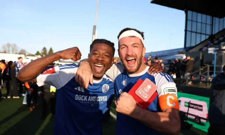 Historic upset in English soccer FA Cup as Macclesfield beat Crystal Palace : NPR