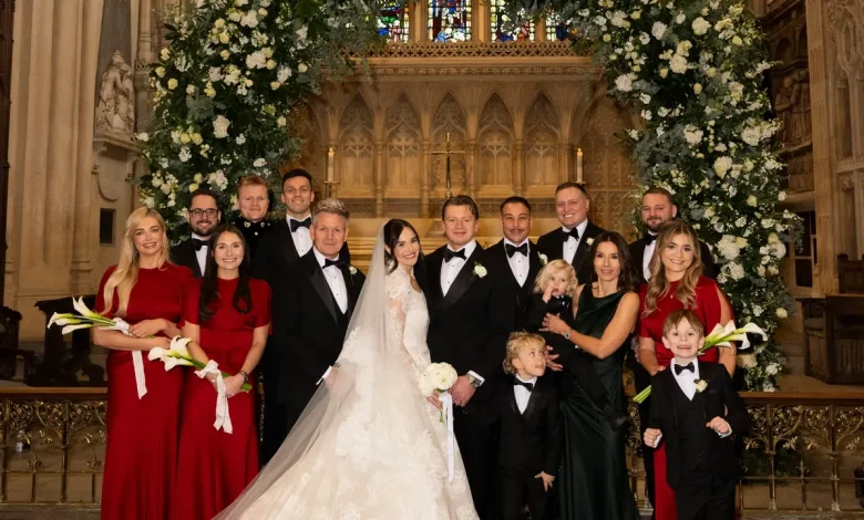 Holly Ramsay Wore Elie Saab – And Her Mum Tana’s ’90s Wedding Dress – On Her Big Day In Bath