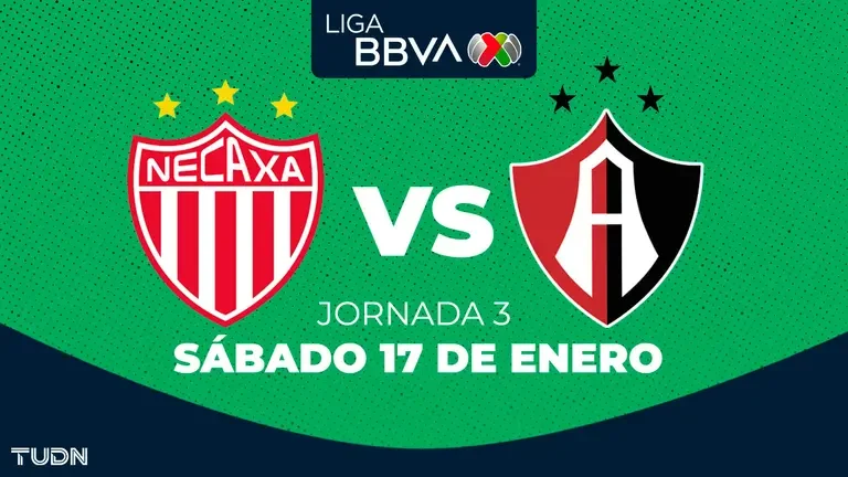 Horario y dónde ver el Necaxa vs. Atlas de la Jornada 3 del Clausura 2026
