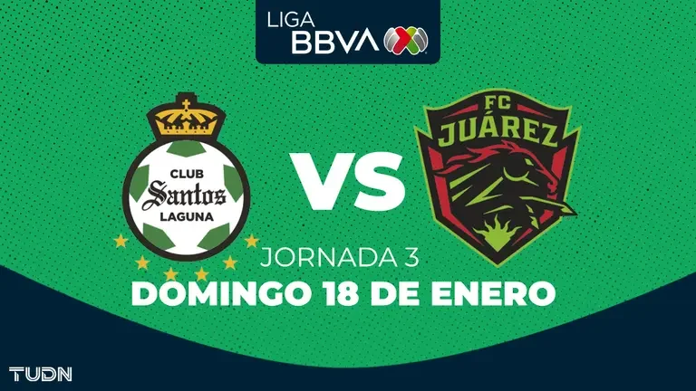 Horario y dónde ver el Santos vs. FC Juárez de la Jornada 3 del Clausura 2026