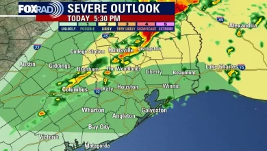 Houston weather: Strong storms for Friday, next cold front approaches
