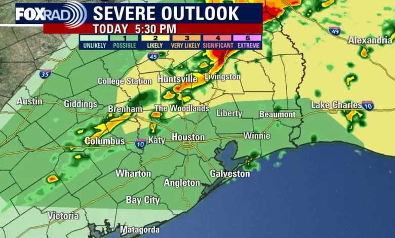 Houston weather: Strong storms for Friday, next cold front approaches