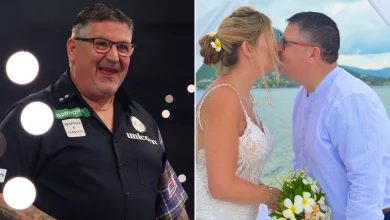 How Anderson married long-term partner in secret as he prepares for semi-final