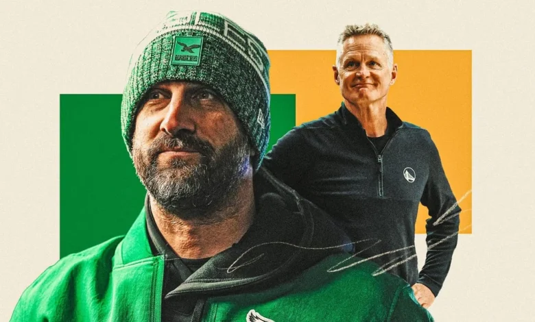 How Eagles coach Nick Sirianni studied Warriors coach Steve Kerr to celebrate ‘joy’ amid scrutiny - The Athletic