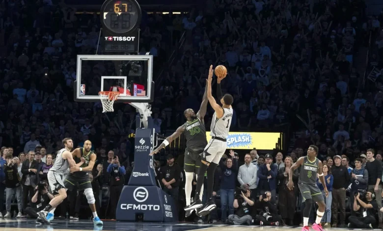 How Julius Randle became a Victor Wembanyama stopper late in Timberwolves’ win