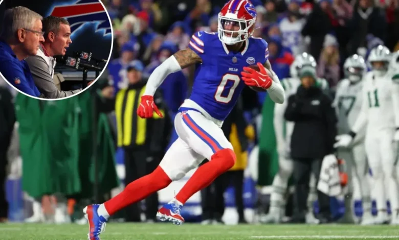 How Keon Coleman reacted to being thrown under bus by Bills owner