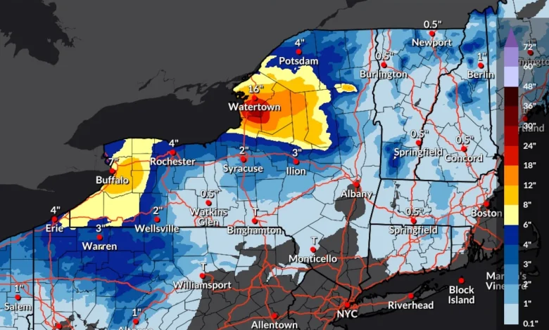 How cold will it get in Central NY this weekend? Really cold