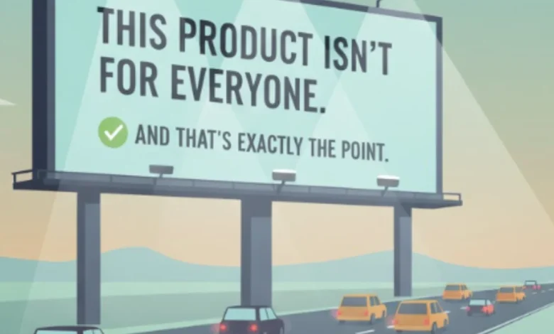 How exclusionary ads can win over the right customers