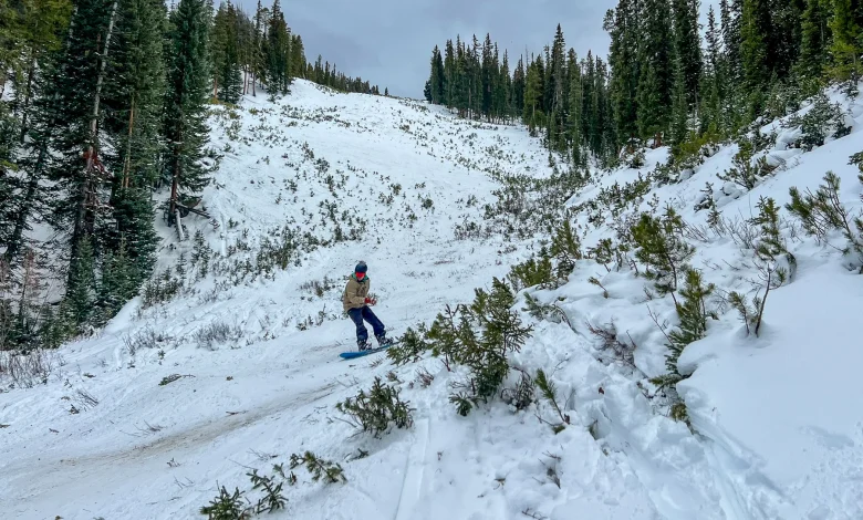 How is the outdoor recreation industry grappling with an unseasonably warm winter?