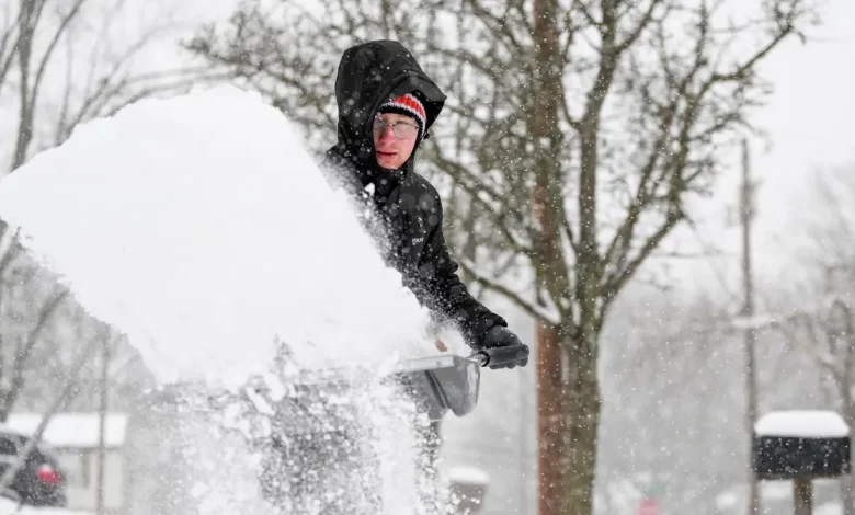 How much snow did we get? Yes, we broke records. See Ohio totals