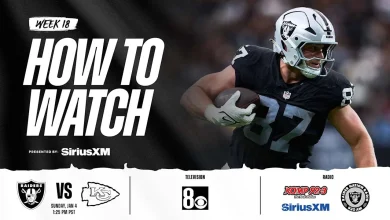 How to watch Las Vegas Raiders vs. Kansas City Chiefs on January 4, 2026