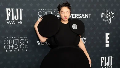How ‘KPop Demon Hunters’ Star Audrey Nuna Avoided a Wardrobe Malfunction at the Critics Choice Awards