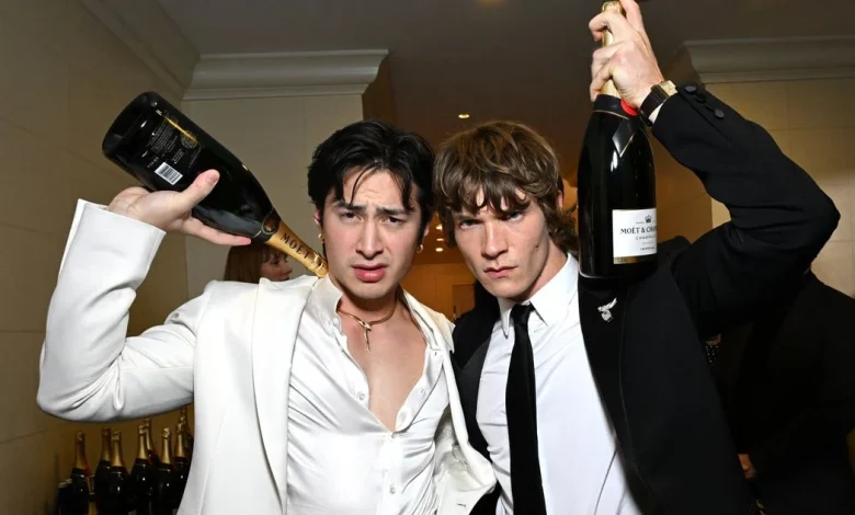 Hudson Williams and Connor Storrie Are Olympic Torchbeaers