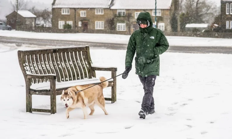 Huge blizzard set to hit UK cities next week with up to 10 inches of snow