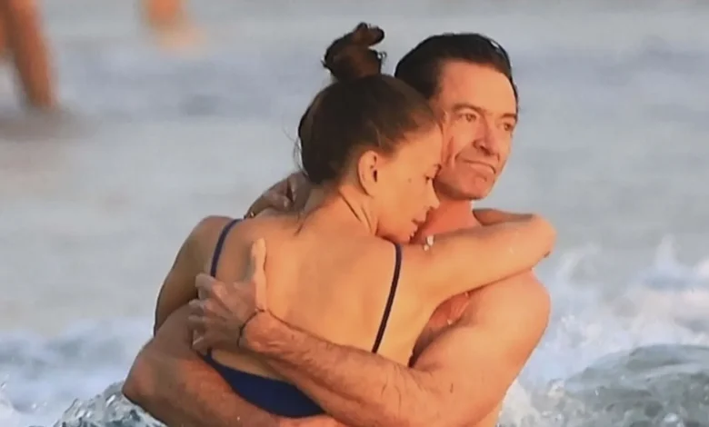 Hugh Jackman and Sutton Foster Show Major PDA in Costa Rica