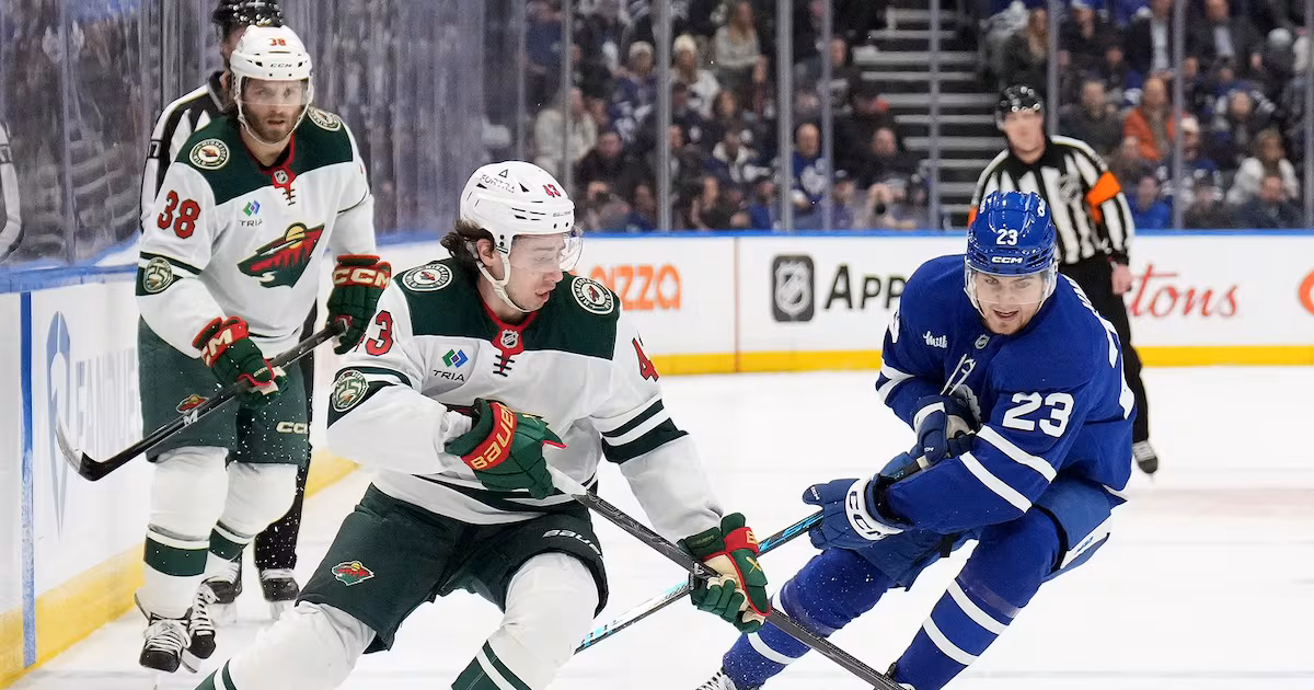 Hughes settling in with Wild: ‘I feel like I’m getting to my game now’