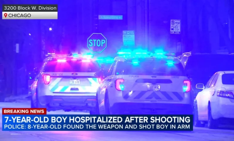 Humboldt Park shooting today: Child finds gun, shoots 7-year-old boy in 3200-block of West Division Street, police department says